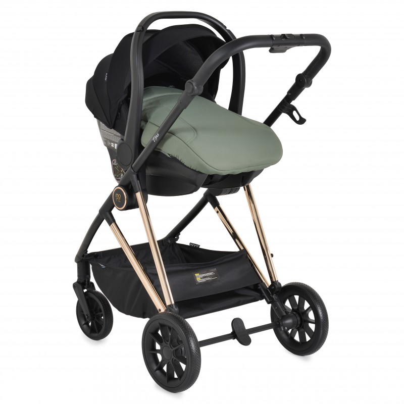 Комбинирана количка Merci 3 in 1 Dark-green